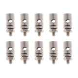 Maxbell 10pcs Pushrod Linkage Stopper Servo Connector for RC Airplane Helicopter B - Aladdin Shoppers