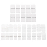 Maxbell 10pcs Plastic Pinned Hinges for RC Aircraft Hobby Model Plane Spare Parts S - Aladdin Shoppers