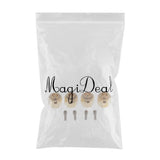 Maxbell 4 Pieces Hex Wheel Hubs Hexagonal Adapter for Traxxas TRX4 RC Crawler 11mm - Aladdin Shoppers