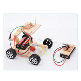 Maxbell DIY Powered Battery Car Model Children Kids Educational Science Vehicle Toy