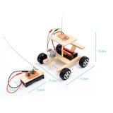 Maxbell DIY Powered Battery Car Model Children Kids Educational Science Vehicle Toy