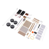 Maxbell DIY Powered Battery Car Model Children Kids Educational Science Vehicle Toy