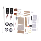 Maxbell DIY Powered Battery Car Model Children Kids Educational Science Vehicle Toy