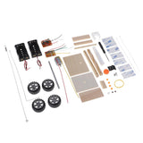 Maxbell DIY Powered Battery Car Model Children Kids Educational Science Vehicle Toy