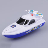 Maxbell Battery Operated 6 Inch Water Boat Toy for Baby Kids Bathtime Bathtub White - Aladdin Shoppers