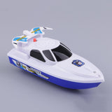 Maxbell Battery Operated 6 Inch Water Boat Toy for Baby Kids Bathtime Bathtub White - Aladdin Shoppers