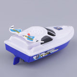 Maxbell Battery Operated 6 Inch Water Boat Toy for Baby Kids Bathtime Bathtub White - Aladdin Shoppers