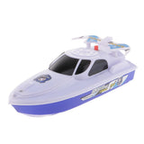 Maxbell Battery Operated 6 Inch Water Boat Toy for Baby Kids Bathtime Bathtub White - Aladdin Shoppers