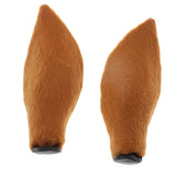 Maxbell Artificial Reindeer Ear Deer Ears Headband Christmas Ornament Light Brown