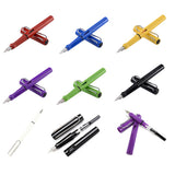 Maxbell Fountain Pen 0.5mm 0.38mm Nib with Ink Refill Office School Stationery Green