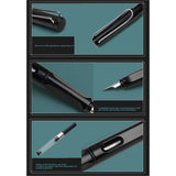 Maxbell Fountain Pen 0.5mm 0.38mm Nib with Ink Refill Office School Stationery Green