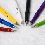 Maxbell Fountain Pen 0.5mm 0.38mm Nib with Ink Refill Office School Stationery Green