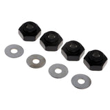 Maxbell 4pcs Wheel Hex Combine Longer Couplers 12mm to 17mm for 1/10 1/8 RC Crawler - Aladdin Shoppers