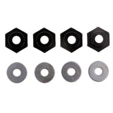 Maxbell 4pcs Wheel Hex Combine Longer Couplers 12mm to 17mm for 1/10 1/8 RC Crawler - Aladdin Shoppers