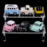 Maxbell Acrylic Cosmetics Storage Rack Detachable Model Figures Display Stand 2-Tier - Aladdin Shoppers