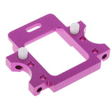 Maxbell Metal 102060 Front Gear Box Mount 02022 for HSP 1:10 Upgrade RC Parts Purple - Aladdin Shoppers