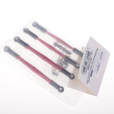 Maxbell Steering Rod Servo Pull Rod Rear Suspension Lever for ARRMA KRATON 6S Red - Aladdin Shoppers