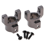 Maxbell Maxbell 2pcs Aluminum C Hub Carrier for HSP 94180 1/10 Rock Crawler Upgrade Parts