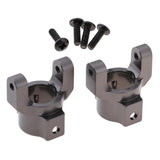 Maxbell Maxbell 2pcs Aluminum C Hub Carrier for HSP 94180 1/10 Rock Crawler Upgrade Parts