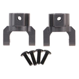 Maxbell Maxbell 2pcs Aluminum C Hub Carrier for HSP 94180 1/10 Rock Crawler Upgrade Parts