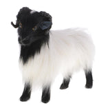 Maxbell Prairie Sheep Jumbuck Goat Statue Figure Toy for Home Desk Garden Decoration - Aladdin Shoppers