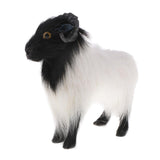 Maxbell Prairie Sheep Jumbuck Goat Statue Figure Toy for Home Desk Garden Decoration - Aladdin Shoppers