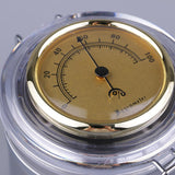 Maxbell Maxbell Pipe Tobacco Tin Can with Hygrometer & Humidifier
