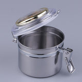 Maxbell Maxbell Pipe Tobacco Tin Can with Hygrometer & Humidifier