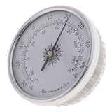 Maxbell Medium Round Analog Hygrometer Humidity Gauge Humidor Silver - Aladdin Shoppers