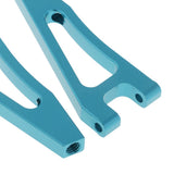 Maxbell Set/2Pcs Aluminum Alloy 166018 Front Upper Suspension Arm Upgrade Part for HSP Blue - Aladdin Shoppers