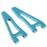 Maxbell Set/2Pcs Aluminum Alloy 166018 Front Upper Suspension Arm Upgrade Part for HSP Blue - Aladdin Shoppers