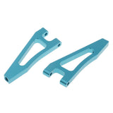 Maxbell Set/2Pcs Aluminum Alloy 166018 Front Upper Suspension Arm Upgrade Part for HSP Blue - Aladdin Shoppers