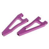 Maxbell 2Pcs Aluminum Alloy 166018 Front Upper Suspension Arms Upgrade Parts for 1/10 RC HSP Car Purple - Aladdin Shoppers