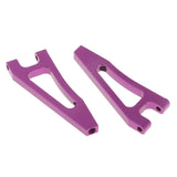 Maxbell 2Pcs Aluminum Alloy 166018 Front Upper Suspension Arms Upgrade Parts for 1/10 RC HSP Car Purple - Aladdin Shoppers