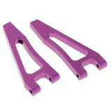 Maxbell 2Pcs Aluminum Alloy 166018 Front Upper Suspension Arms Upgrade Parts for 1/10 RC HSP Car Purple - Aladdin Shoppers