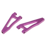 Maxbell 2Pcs Aluminum Alloy 166018 Front Upper Suspension Arms Upgrade Parts for 1/10 RC HSP Car Purple - Aladdin Shoppers