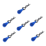 Maxbell Metal Body Clip R-Shape Pins with Pull Tabs for 1/8 1/10 Scale RC Car