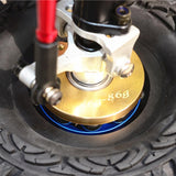 Maxbell AXIAL SCX10 I SCX10 II Gmade SAWBACK 4LS KOMODO BRASS PENDULUM WHEEL KNUCKLE AXLE WEIGHT + 21MM HEX ADAPTER Black - Aladdin Shoppers