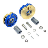 Maxbell 1/10 AXIAL SCX10 I&II GMADE SAWBACK 4LS PENDULUM WHEEL KNUCKLE AXLE WEIGHT Blue - Aladdin Shoppers