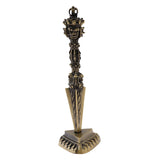 Vintage Bronze Buddhist Phurpa Dorje Phurba Dragon Head Wand Talisma w/ Base - Aladdin Shoppers