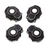 Maxbell 4Pcs Aluminum Alloy Front/ Rear Outer Portal Cover Drive Housing for 1/10 RC Traxxas TRX4 Crawler Car Upgrade Parts - Aladdin Shoppers