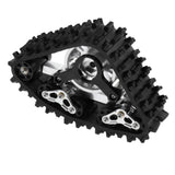 Maxbell 3x1:10 RC Crawlers Tire Track Wheels Sandmobile Conversion Snow Tyre for SCX10