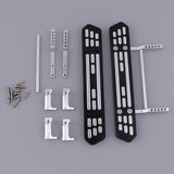 Maxbell 1 Pair Metal Side Pedal Plate for RC4WD 1:10 RC Rock Crawler D90 Spare Parts - Aladdin Shoppers