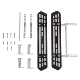 Maxbell 1 Pair Metal Side Pedal Plate for RC4WD 1:10 RC Rock Crawler D90 Spare Parts - Aladdin Shoppers