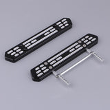 Maxbell 1 Pair Metal Side Pedal Plate for RC4WD 1:10 RC Rock Crawler D90 Spare Parts - Aladdin Shoppers