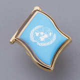 Maxbell United Nations Flag Pin Badge for Man Woman Lapel Badge Decorations Pride - Aladdin Shoppers