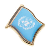 Maxbell United Nations Flag Pin Badge for Man Woman Lapel Badge Decorations Pride - Aladdin Shoppers