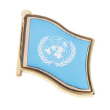 Maxbell United Nations Flag Pin Badge for Man Woman Lapel Badge Decorations Pride - Aladdin Shoppers
