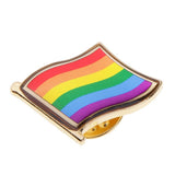 Maxbell Rainbow pin badge. Lapel badge. Nice colours. LGBT Pride - Aladdin Shoppers