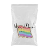 Maxbell Rainbow pin badge. Lapel badge. Nice colours. LGBT Pride - Aladdin Shoppers